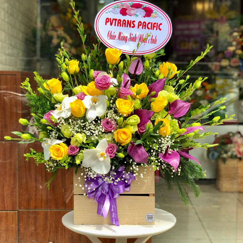 Cửa hàng bán hoa tươi quận Bình Thạnh