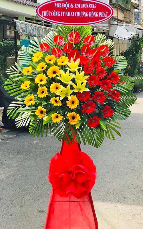 hoa khai trương thủ đức