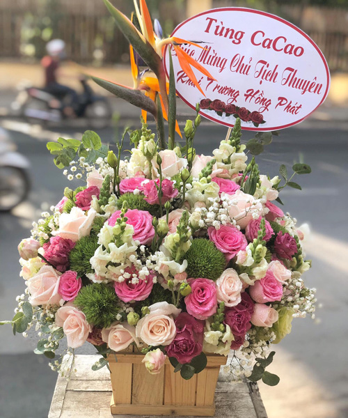 Shop bán điện hoa tươi Chợ Gạo Tiền Giang