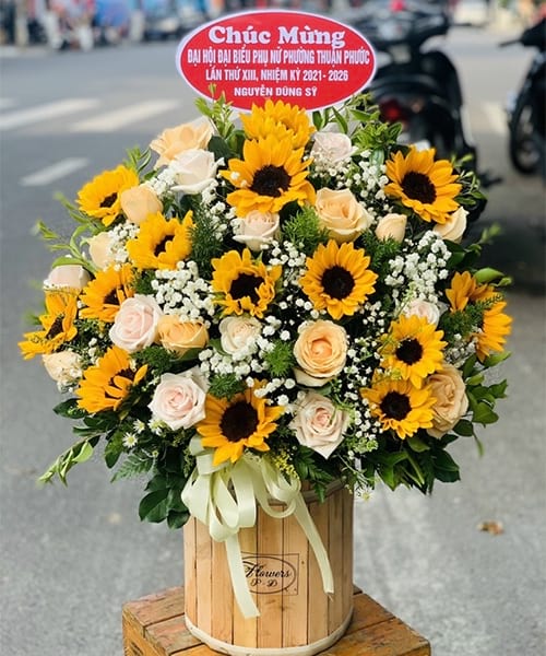 Shop bán điện hoa tươi tại Cao Phong Hòa Bình
