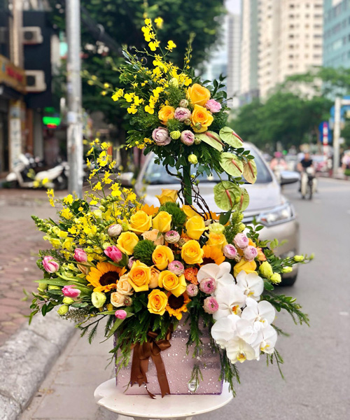 Shop bán điện hoa tươi tại Châu Thành An Giang