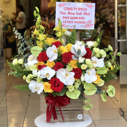 Shop bán điện hoa tươi tại Thới Bình