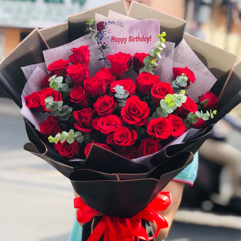 Shop cửa hàng bán hoa tươi tại quận 11