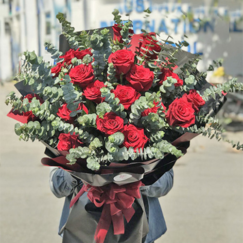 Bó hoa đẹp tặng sinh nhật tại shop hoa Tịnh Biên