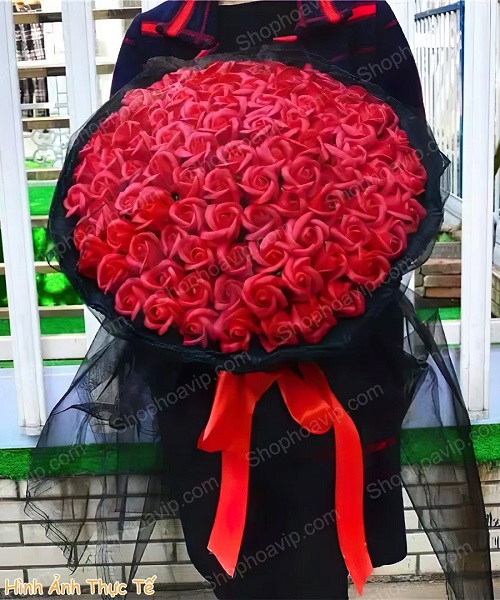 Bó hoa sáp tại shop hoa tươi Tân Yên