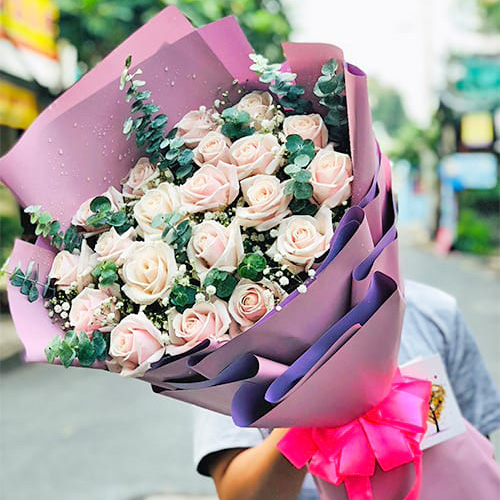 Bó hoa đẹp sinh nhật tại shop hoa Mỏ Cày Nam