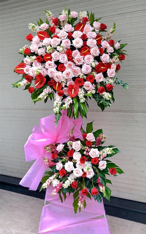 Hoa khai trương tại shop hoa tươi Thạnh Phú