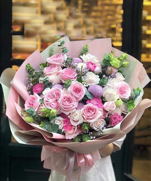 Bó hoa đẹp tại shop hoa tươi Hoài Ân