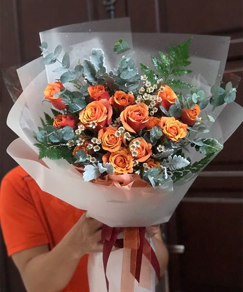 bó hoa tươi bình định