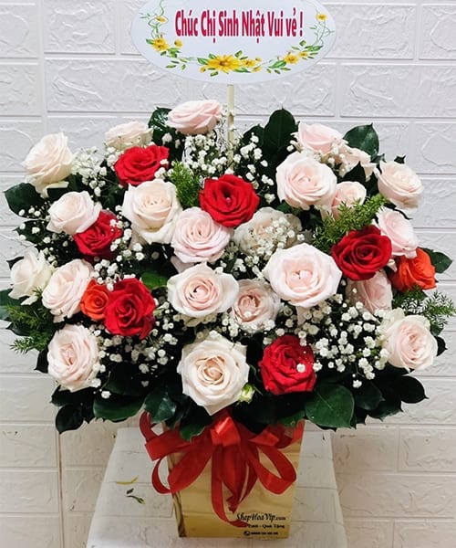 Hoa sinh nhật tại shop hoa tươi Đồng Phú