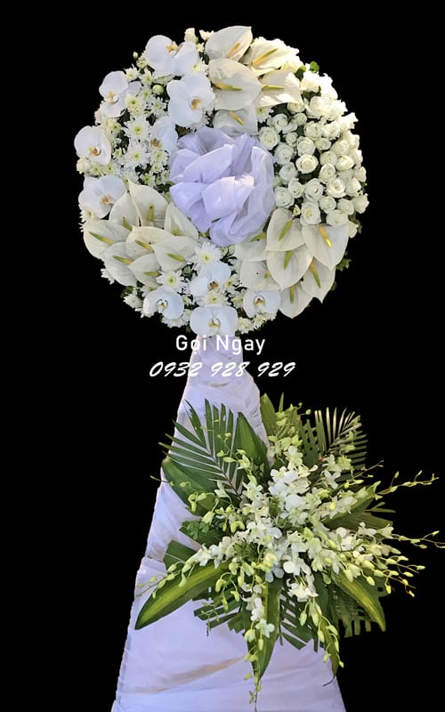 Hoa tang lễ tại shop hoa tươi Bắc Bình