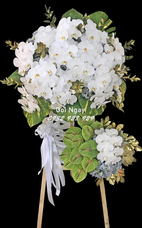 Hoa tang lễ tại shop hoa tươi Phan Thiết