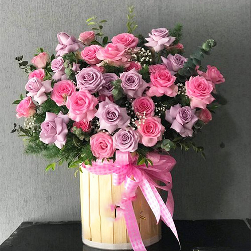 Lãng hoa đẹp chúc mừng khai trương tại shop hoa Phan Thiết