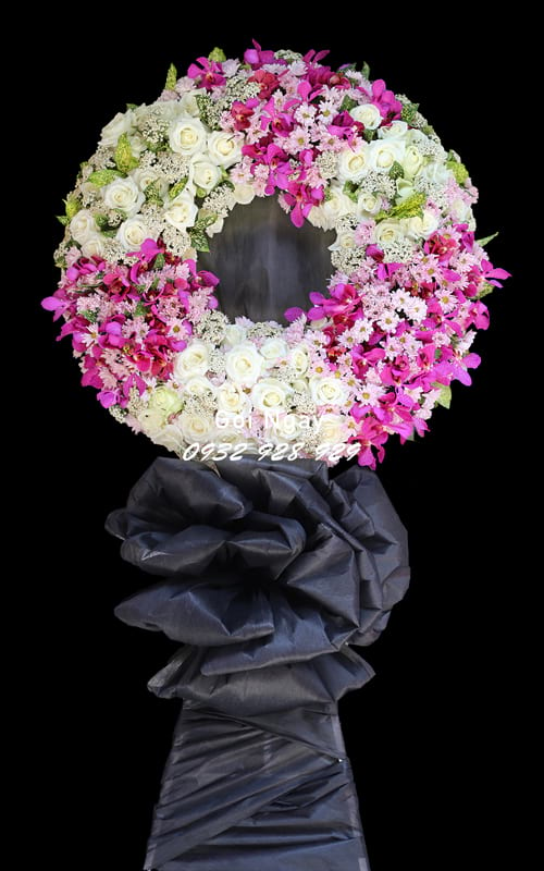 Hoa tang lễ tại shop hoa tươi Năm Căn