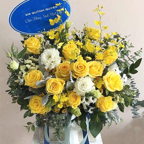Hoa sinh nhật tại shop hoa tươi Phú Tân