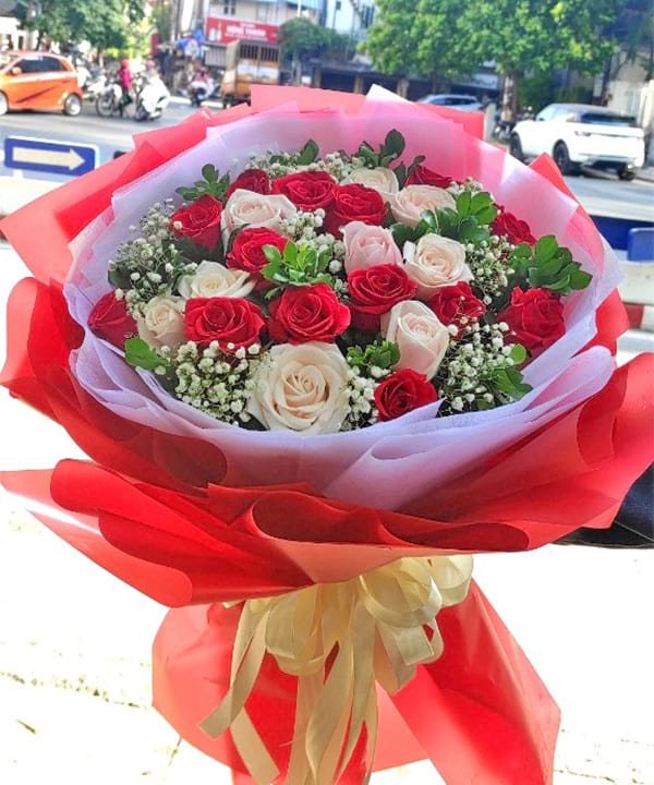 Bó hoa đẹp tại shop hoa tươi U Minh