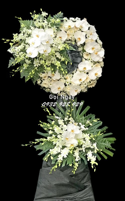 Hoa tang lễ tại shop hoa tươi U Minh