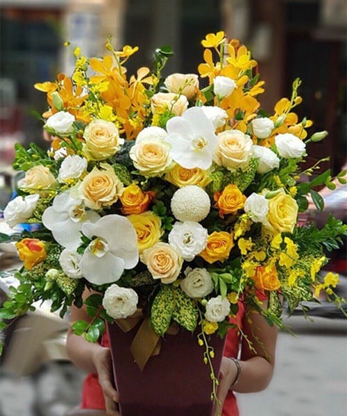 Hoa sinh nhật đẹp tại shop hoa tươi Ô Môn