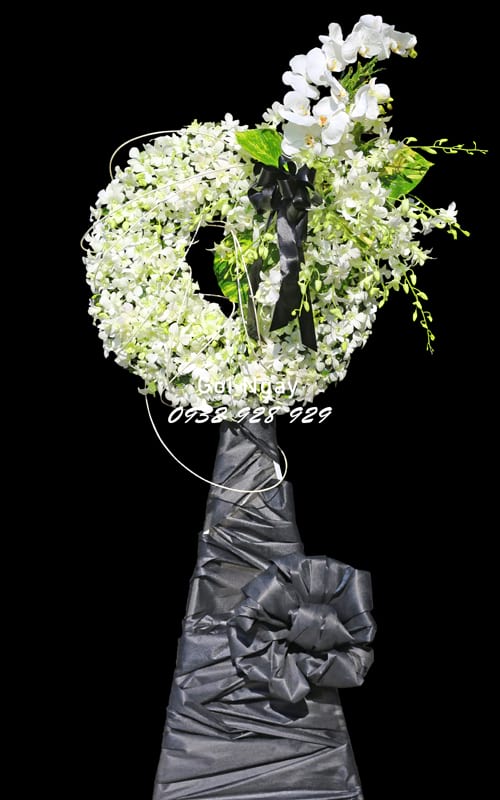 Hoa tang lễ tại shop hoa tươi Vĩnh Thạnh