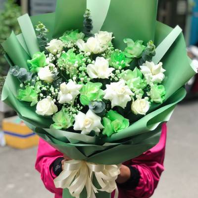 Bó hoa đẹp chúc mừng sinh nhật tại tiệm hoa Sơn Trà