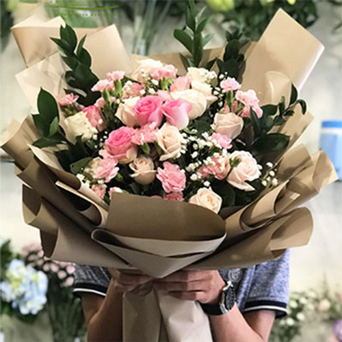 Bó hoa đẹp chúc mừng sinh nhật tại shop hoa tươi Đăk Lắk