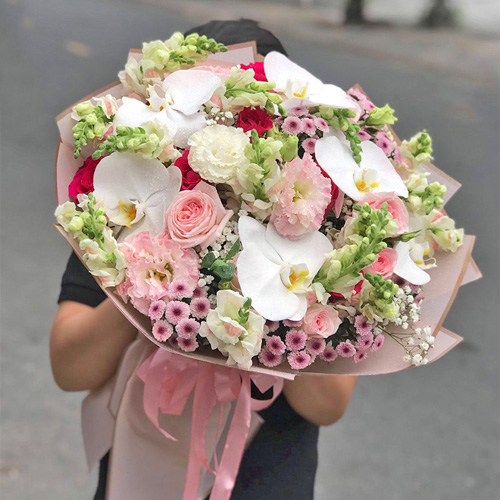 Bó hoa đẹp tại shop hoa tươi Tam Nông