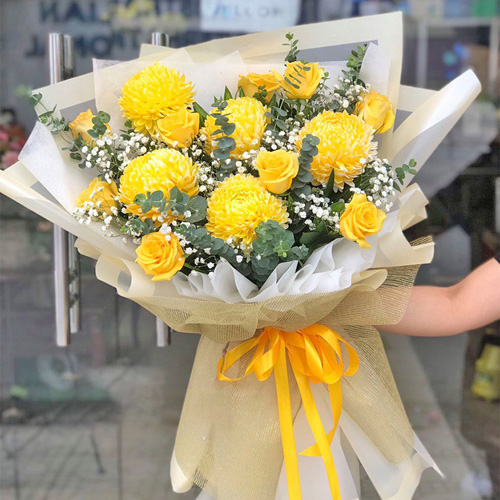 Bó hoa đẹp tại shop hoa tươi Thanh Bình