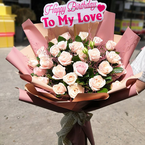 Bó hoa đẹp tại shop hoa tươi Đồng Văn