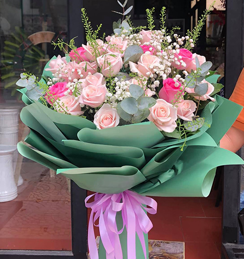 Bó hoa đẹp tại tiệm hoa tươi Yên Minh