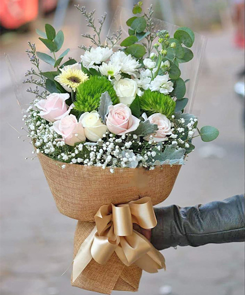 Bó hoa đẹp tại shop hoa tươi Can Lộc