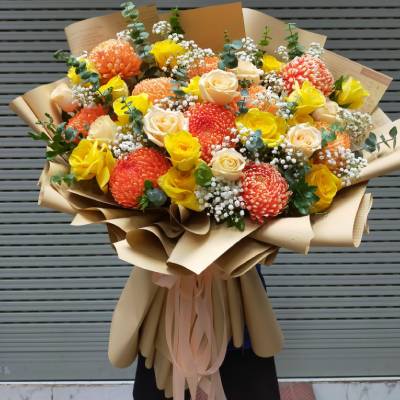 Bó hoa đẹp tặng sinh nhật tại shop hoa tươi Dương Kinh