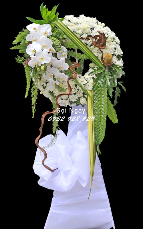 Hoa tang lễ tại shop hoa tươi Ngô Quyền
