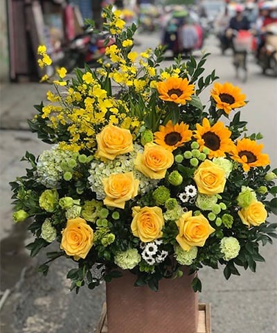 Hoa sinh nhật tại shop hoa tươi Thủy Nguyên Hải Phòng