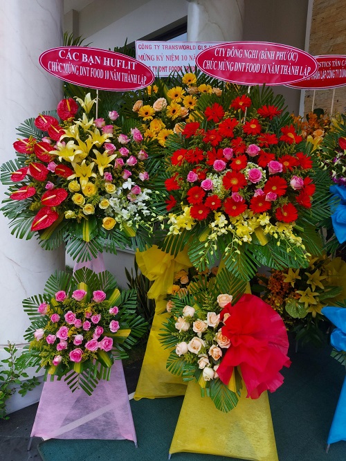 Hoa khai trương tại shop hoa tươi Vĩnh Bảo Hải Phòng