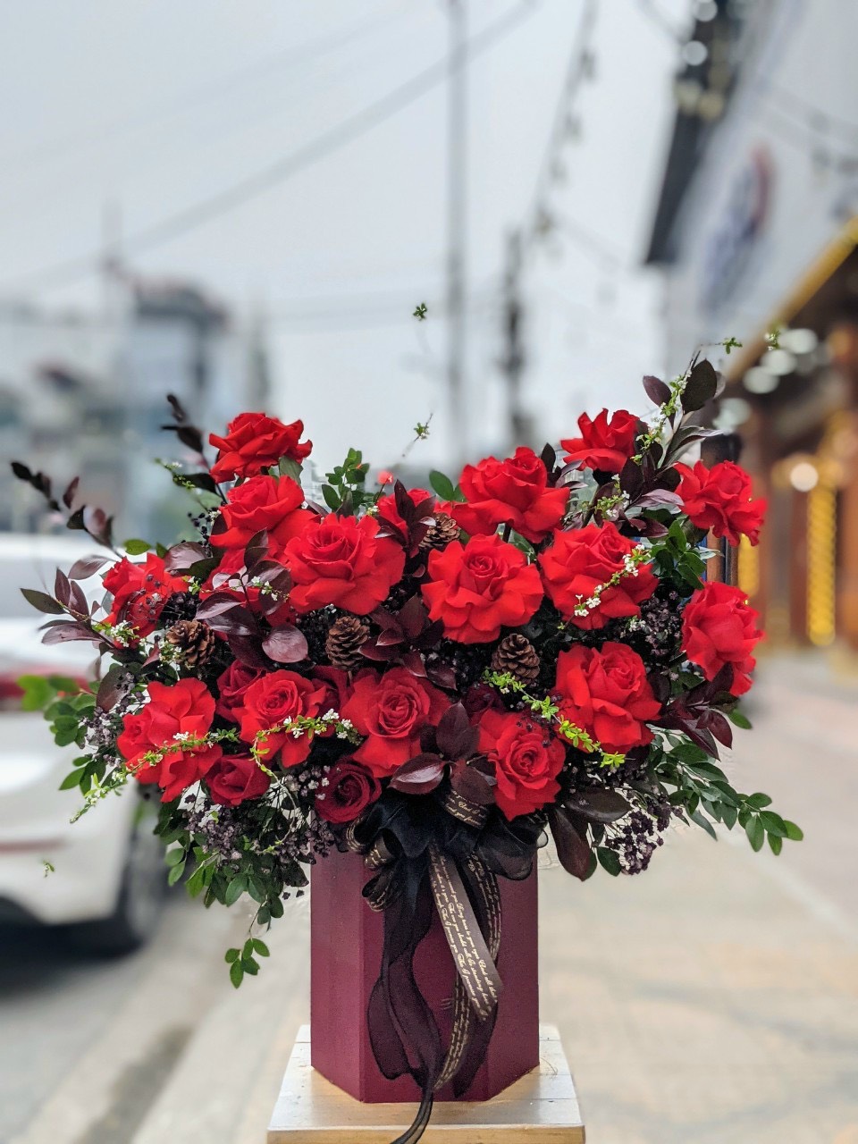 Lãng hoa đẹp khai trương tại shop hoa tươi Cam Ranh Khánh Hòa