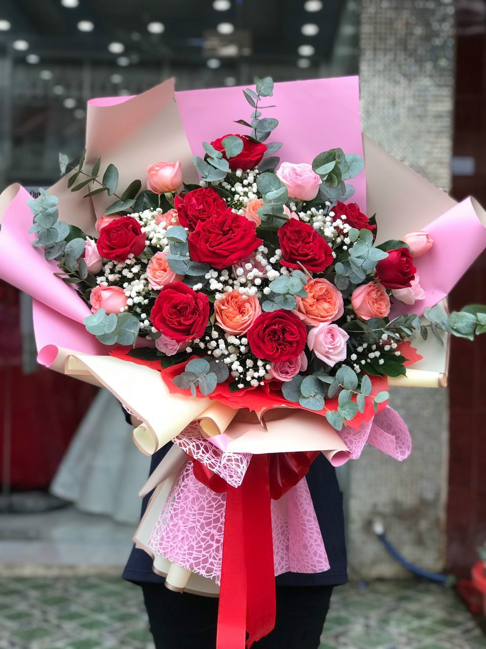 Bó hoa đẹp tại shop hoa Thạnh Hóa