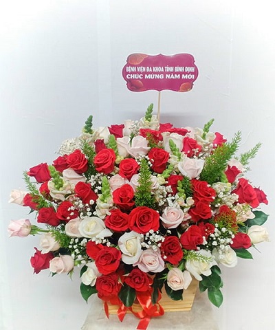Lãng hoa sinh nhật đẹp tại shop hoa tươi Anh Sơn