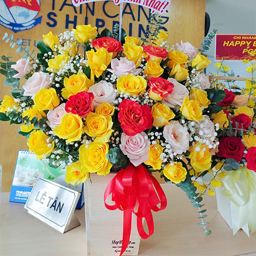 Lãng hoa đẹp khai trương tại shop hoa Diễn Châu
