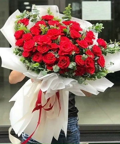 Bó hoa hồng đẹp tại shop hoa tươi Đô Lương