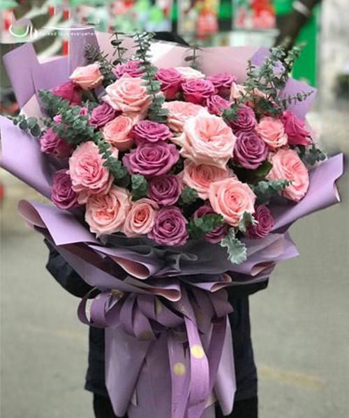 Bó hoa hồng đẹp tại shop hoa tươi Quỳ Châu
