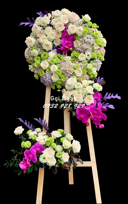 Hoa tang lễ tại shop hoa tươi Thanh Chương