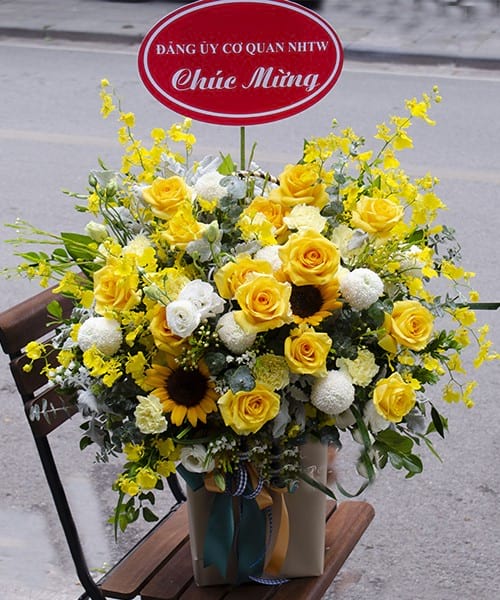 Hoa sinh nhật tại shop hoa tươi Kim Sơn