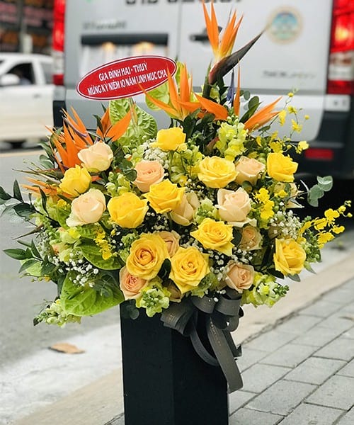 Hoa sinh nhật tại shop hoa tươi Hạ Hòa Đoan Hùng