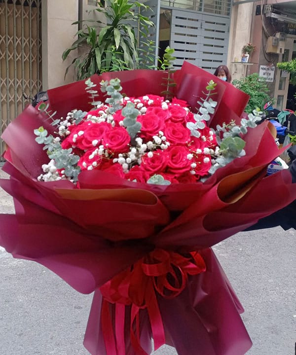 Bó hoa đẹp tại shop hoa tươi Tân Sơn