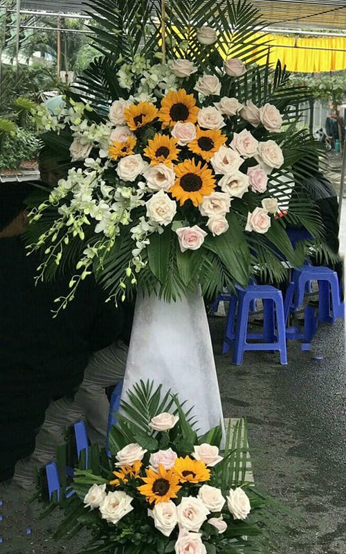 Hoa khai trương tại shop hoa tươi Minh Hóa