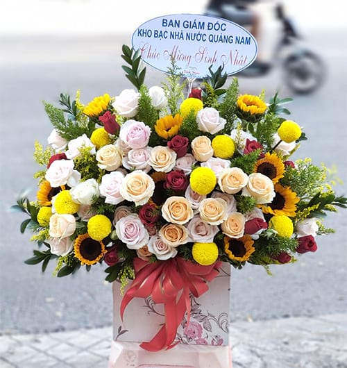 Hoa sinh nhật tại shop hoa tươi Quảng Ninh