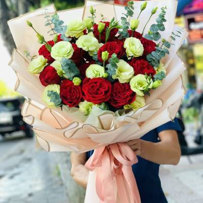 Bó hoa đẹp tại shop hoa tươi Hạ Long