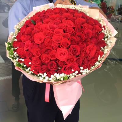 Bó hoa đẹp tại shop hoa tươi Long Phú