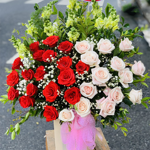 hoa tại shop hoa tươi Sơn La