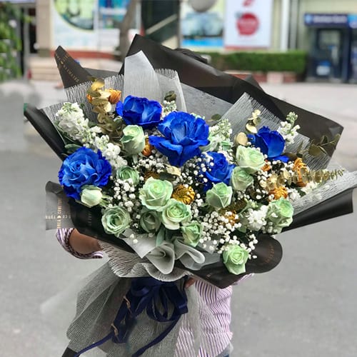 Bó hoa chúc mừng sinh nhật tại shop hoa tươi Tây Ninh